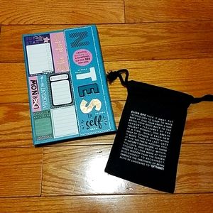 NWOT Note book and cell phone pouch
